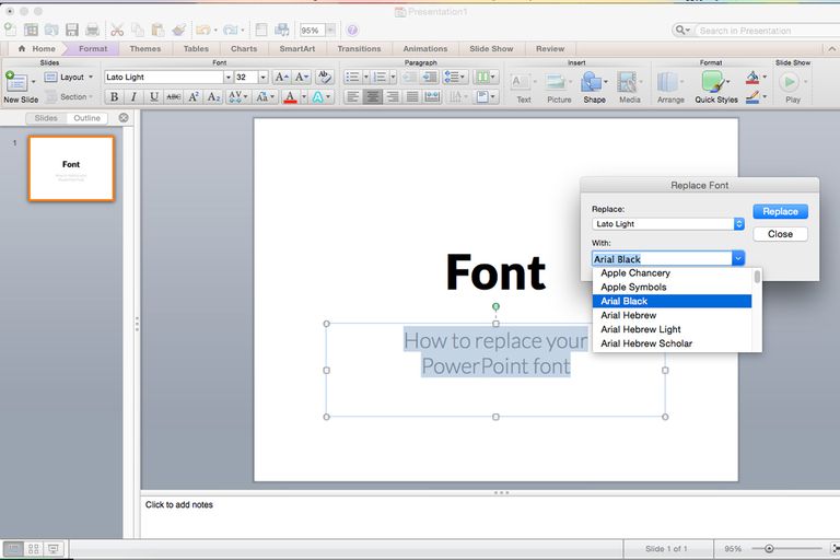 Powerpoint for mac fonts